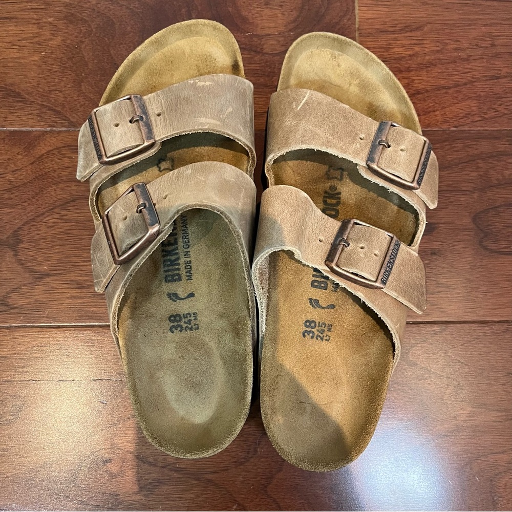 Birkenstock Brown Suede Sandals